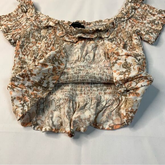 Forever21 and Ambiance Bodysuit Tank and Smocked Top Small - Picture 8 of 10